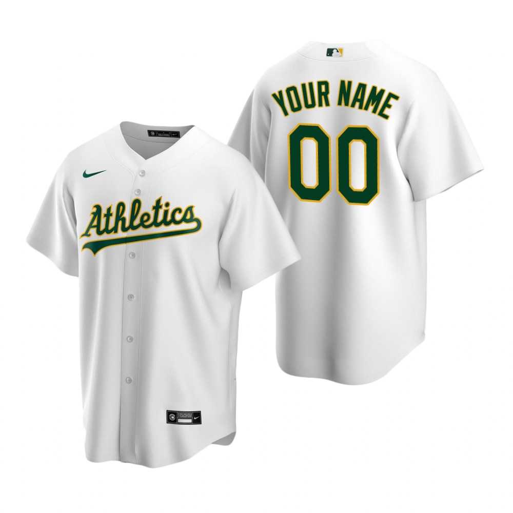 Oakland Athletics Customized Nike White Stitched MLB Cool Base Home Jersey,We sell and wholesale Oakland Athletics Customized Nike White Stitched MLB Cool Base Home Jersey on line form chian!